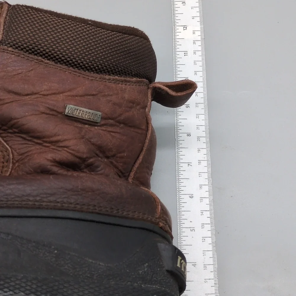Itasca Shoes Mens Bristol Brown 9 Waterproof Boots Leather Winter Thinsulate